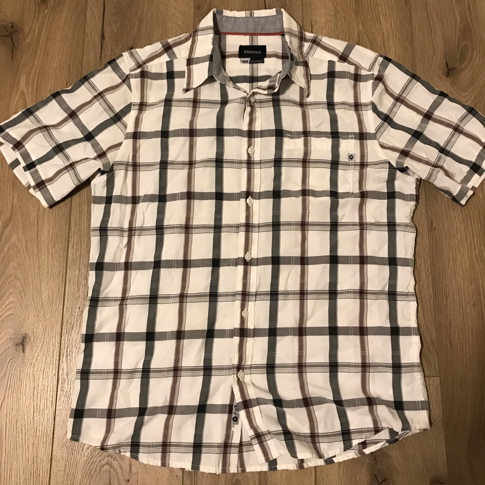 Marmot Short Sleeve Woven Outdoor Casual Shirt